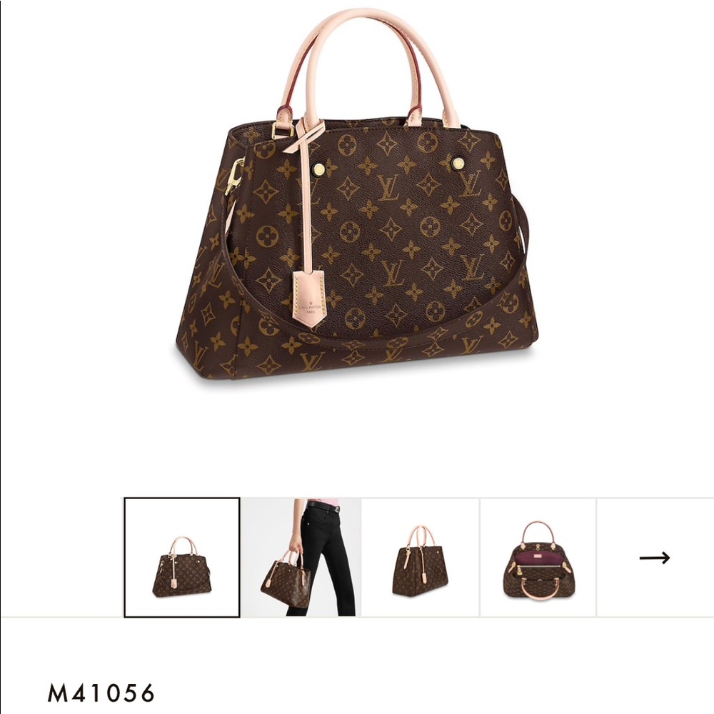 Louis Vuitton Montaigne MM like brand new!